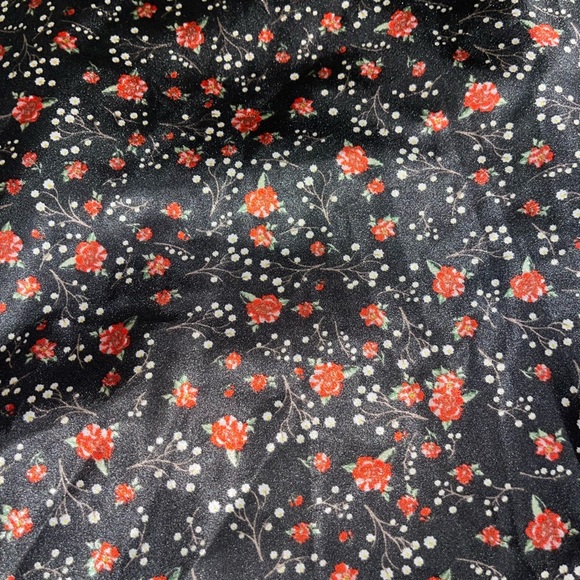 Victorias Secret Pink Floral High Waisted Slip Skirt - Picture 6 of 9